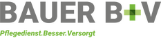 BAUER_B+V Pflegedienst Logo